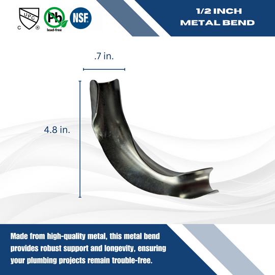 1/2 Inch Pipe Metal Bend