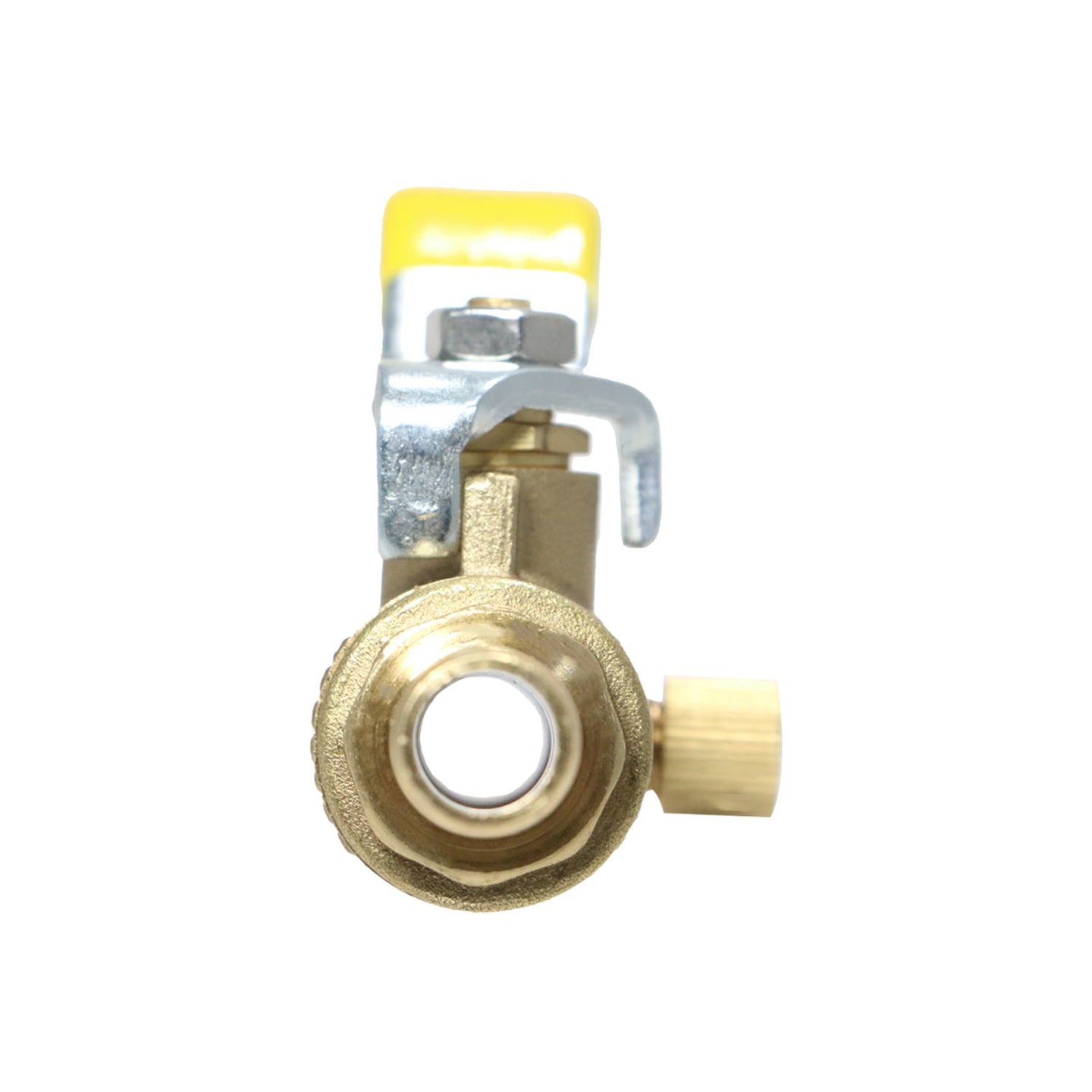 1/2 inch PEX-B Barb Crimp Ball Valve With Drain