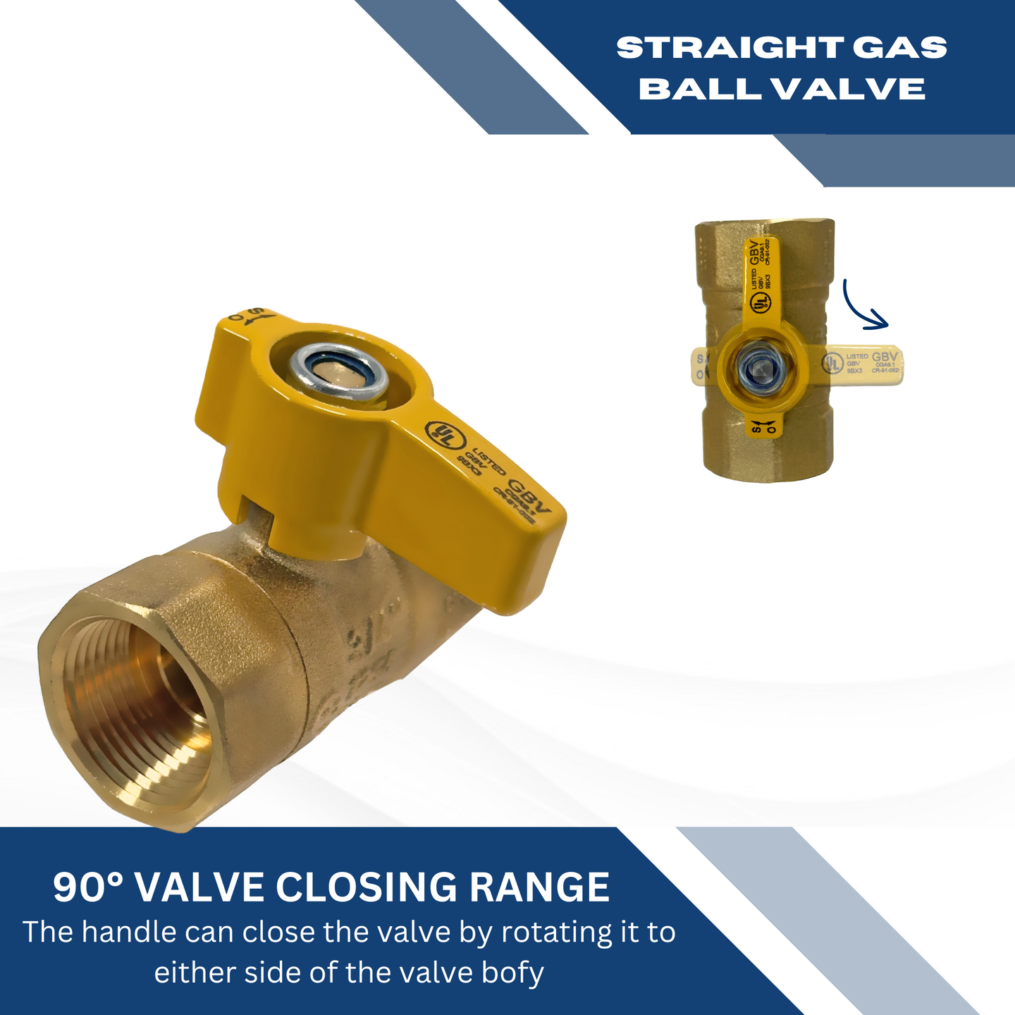 3/4 in FIP Gas Valve