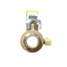 3/4 inch PEX-B Barb Crimp Ball Valve With Drain