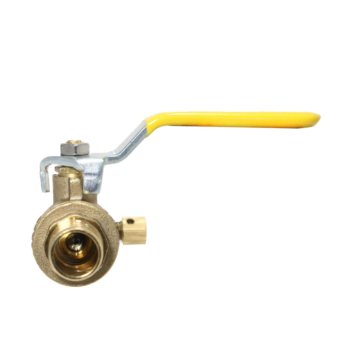 3/4 inch PEX-B Barb Crimp Ball Valve With Drain