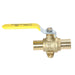 1 inch PEX-B Barb Crimp Ball Valve With Drop Ear