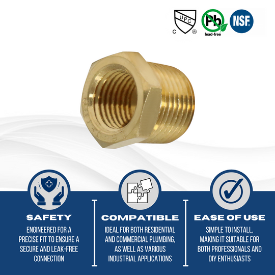 3/8 Inch x 1/4 Inch Bushing