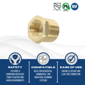 3/4 Inch x 1/2 Inch Bushing