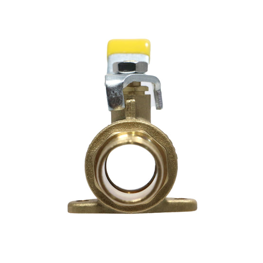 1 inch PEX-B Barb Crimp Ball Valve With Drop Ear