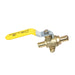 1/2 inch PEX-B Barb Crimp Ball Valve With Drop Ear