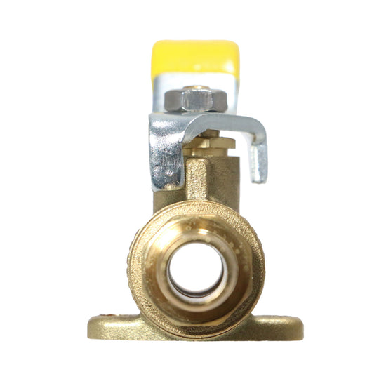 1/2 inch PEX-B Barb Crimp Ball Valve With Drop Ear