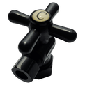 5/8 inch x 3/8 inch OD Compression Angle Valve, Oil Rubbed Bronze