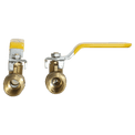 1/2 inch PEX-B Barb x 1/2 inch Male Ball Valve