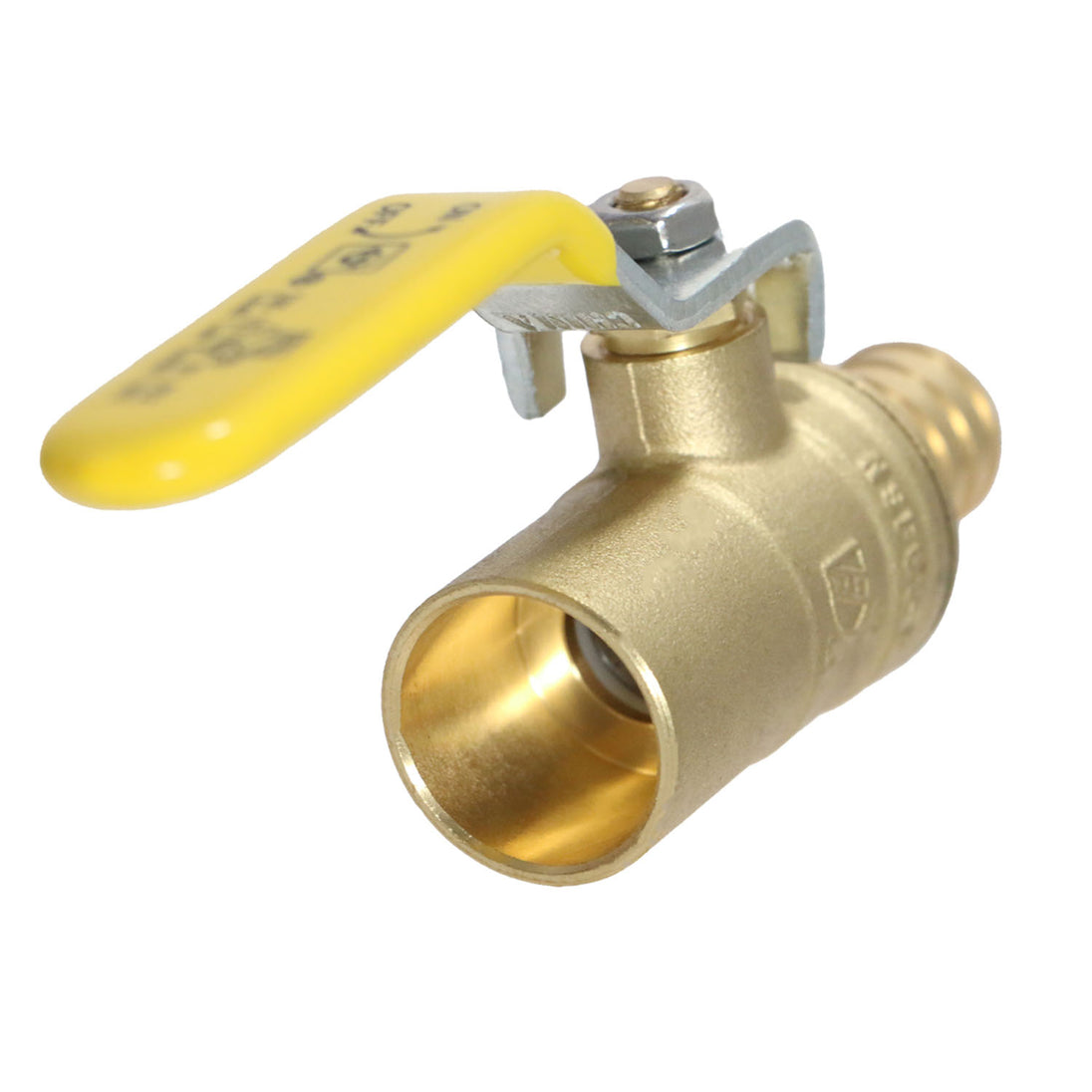 3/4 Inch PEX-B Barb x 3/4 Inch Female Sweat Ball Valve