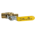 1/2 inch PEX-B Barb x 1/2 inch Male Ball Valve