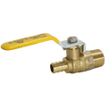 1/2 inch PEX-B Barb x 1/2 inch Male Ball Valve