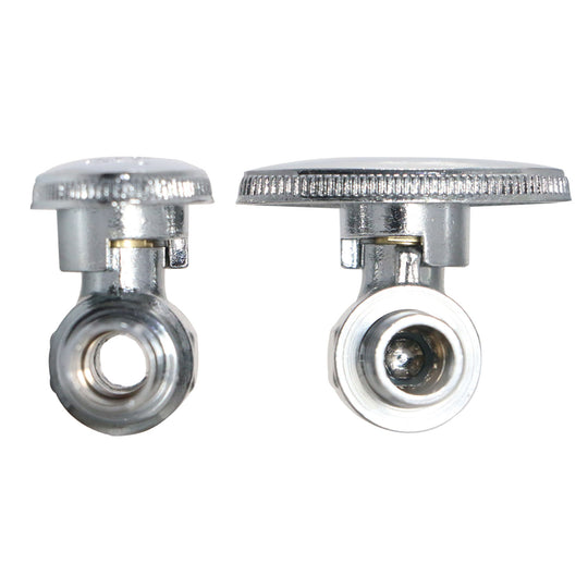 1/2 inch PEX-B Barb Crimp Mini Straight Valve