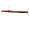 1/2 inch PEX-B Barb Stub Out Straight with Flange, 8 inch Long