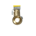 PEX-B Barb Crimp Swivel Ball Valve