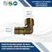 Pex-A Expansion 3/4 Inch x 3/4 Inch Male NPT Elbow