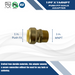 Push-to-Connect  1 Inch x 1 Inch Male Adapter