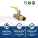 3/4 Inch x 3/4 Inch Pex-A Expansion Ball Valve