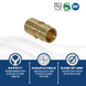 1 Inch Pex-A Expansion Male Sweat Adapter
