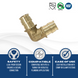 Pex-A Expansion 1/2 Inch x 1/2 Inch Elbow