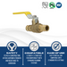 1/2 Inch x 1/2 Inch Pex-A Expansion Ball Valve