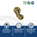 3/4 inch x 1/2 inch Push-to-Connect Elbow