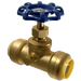 3/4 inch Push-to-Connect Stop Valve with Drain