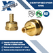 3/8 Inch PEX-B Barb Crimp X 1/2 Inch FEMALE NPT ADAPTER