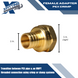 1 Inch PEX-B Barb Crimp X 1 Inch FEMALE NPT ADAPTER