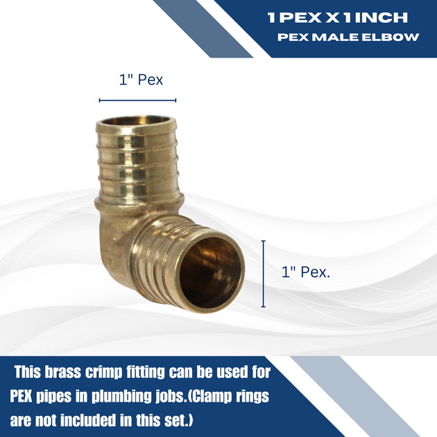 1 inch PEX-B Barb Elbow