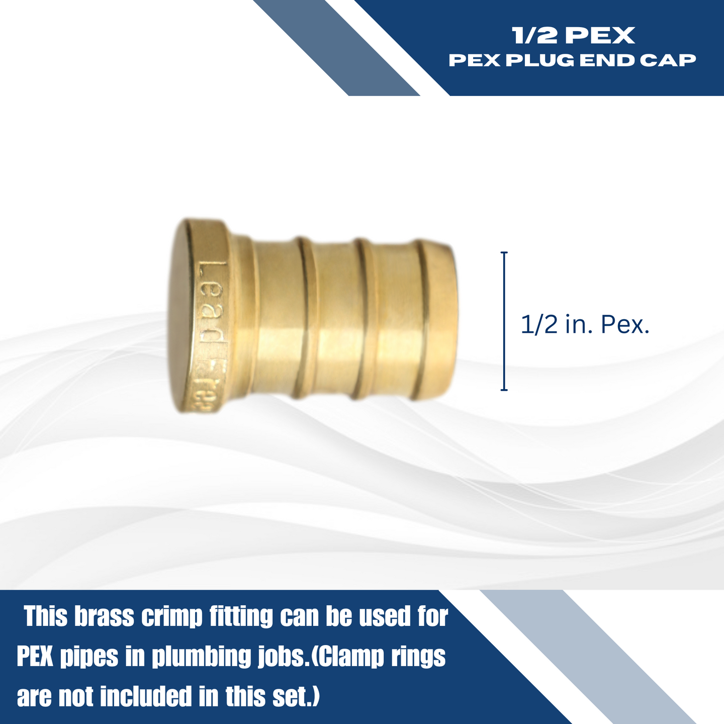 1/2 inch PEX-B Barb Plug