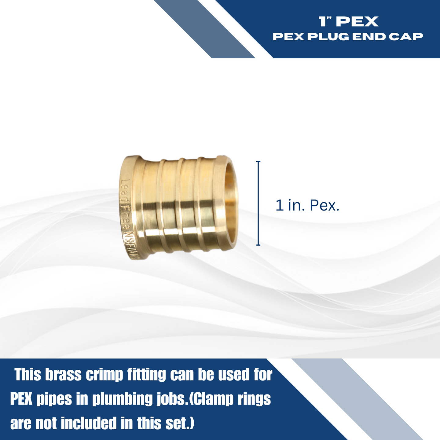 1 inch PEX-B Barb Plug