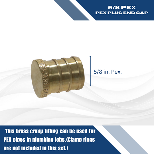 5/8 inch PEX-B Barb Plug