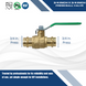 3/4 Inch Press Ball Valve