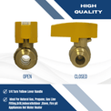 1/2 Inch Flare Gas Ball Valve
