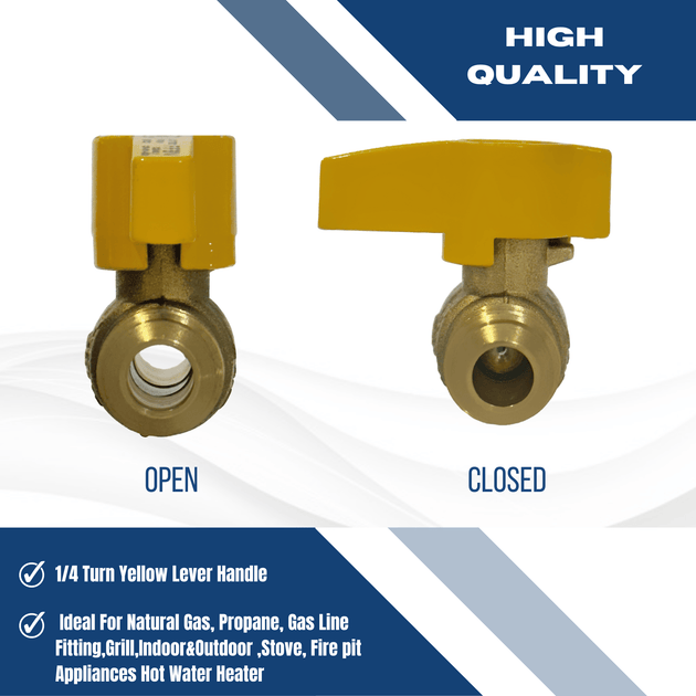 1/2 Inch Flare Gas Ball Valve