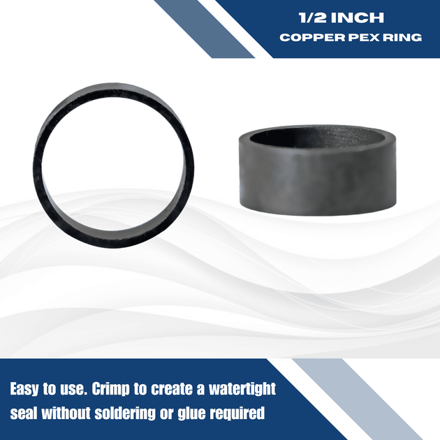 1/2 Inch Copper PEX-B Barb ring