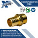1 Inch PEX-B Barb Crimp X 3/4 Inch MALE NPT ADAPTER