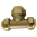 1/2 Inch x 1/2 Inch x 3/4 Inch Push-to-Connect Tee