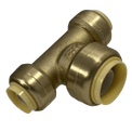 1/2 Inch x 1/2 Inch x 3/4 Inch Push-to-Connect Tee