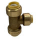 1/2 Inch x 1/2 Inch x 3/8 Inch Push-to-Connect Tee