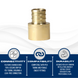 3/4 inch PEX-B Barb x 3/4 inch Female Sweat Adapter