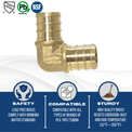 5/8 inch PEX-B Barb Elbow