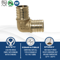 1 inch PEX-B Barb Elbow