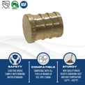 5/8 inch PEX-B Barb Plug