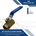 1 inch FIP Ball Valve