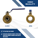 1/2 inch FIP Ball Valve