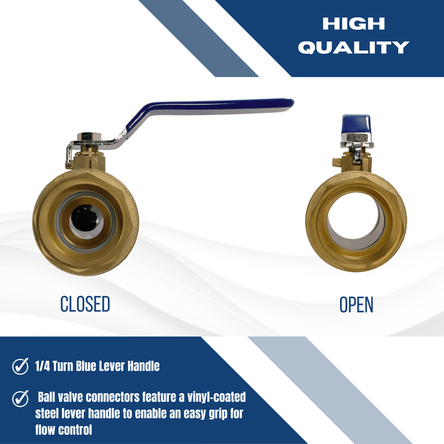 1/2 inch FIP Ball Valve
