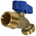 3/4 Inch MPT x 3/4 Inch GHT Hose Bibb Valve