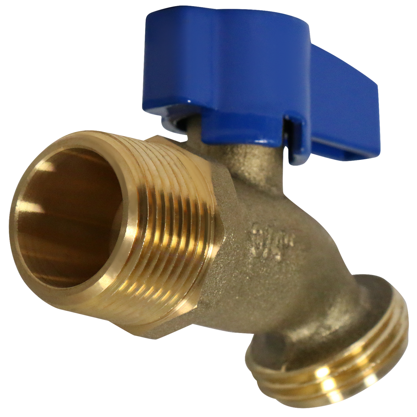 3/4 Inch MPT x 3/4 Inch GHT Hose Bibb Valve